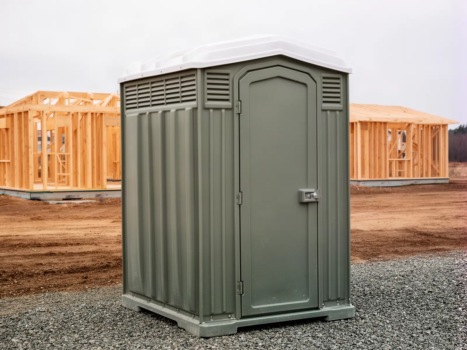 Clean porta potty unit from R & T Porta Potty Rental in Cambridge, MA